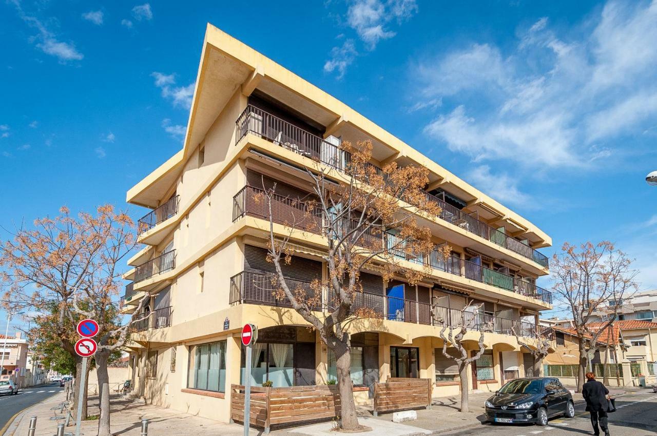 Beau studio à 1 minute de la plage Canet-en-Roussillon Exterior foto